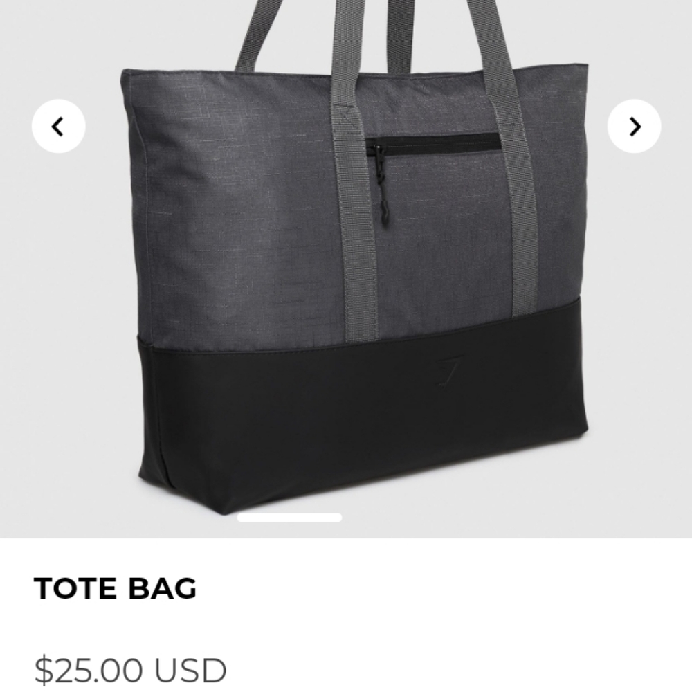 Gymshark tote bag
